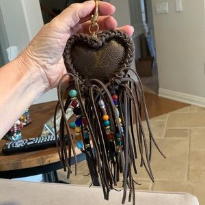 Louis Vuitton Upcycled bag charm country western